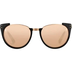 Linda Farrow - 136 C21 Cat Eye Sunglasses - Tea Rose - Linda Farrow Eyewear - Avvenice