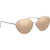 Linda Farrow - 508 C3 Cat Eye Sunglasses - Rose Gold - Linda Farrow Eyewear - Avvenice