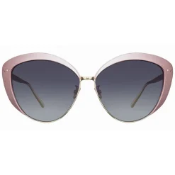 Linda Farrow - 579 C4 Cat Eye Sunglasses - Pink - Linda Farrow Eyewear - Avvenice