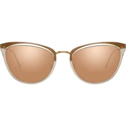 Linda Farrow - 683 C5 Cat Eye Sunglasses - Ash - Linda Farrow Eyewear - Avvenice
