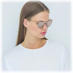 Linda Farrow - 136 C30 Cat Eye Sunglasses - Ash - Linda Farrow Eyewear - Avvenice