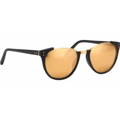Linda Farrow - 136 C10 Cat Eye Sunglasses - Black - Linda Farrow Eyewear - Avvenice