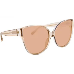 Linda Farrow - 656 C5 Cat Eye Sunglasses - Ash - Linda Farrow Eyewear - Avvenice