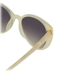 Linda Farrow - 517 C7 Cat Eye Sunglasses - Sherbet - Linda Farrow Eyewear - Avvenice