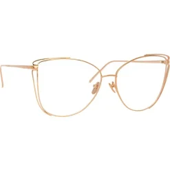 Linda Farrow - 809 C10 Cat Eye Optical Frames - Rose Gold - Linda Farrow Eyewear - Avvenice