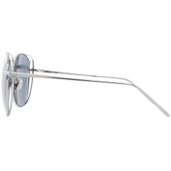 Linda Farrow - 566 C2 Cat Eye Sunglasses - White Gold - Linda Farrow Eyewear - Avvenice