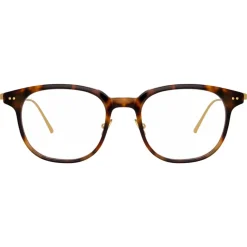 Linda Farrow - 724 C3 D-Frame Optical - Tortoiseshell - Linda Farrow Eyewear - Avvenice