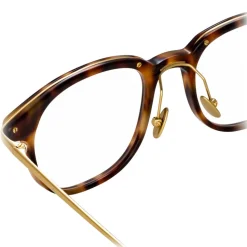 Linda Farrow - 724 C3 D-Frame Optical - Tortoiseshell - Linda Farrow Eyewear - Avvenice