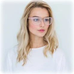 Linda Farrow - 522 C5 D-Frame Optical - Candyfloss - Linda Farrow Eyewear - Avvenice