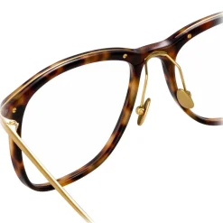 Linda Farrow - 716 C3 D-Frame Optical - Tortoiseshell - Linda Farrow Eyewear - Avvenice