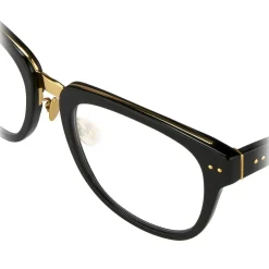 Linda Farrow - 522 C1 D-Frame Optical - Black - Linda Farrow Eyewear - Avvenice