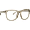 Linda Farrow - 712 C15 D-Frame Optical - Truffle - Linda Farrow Eyewear - Avvenice