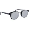 Linda Farrow - 581 C2 D-Frame Sunglasses - Black - Linda Farrow Eyewear - Avvenice