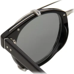 Linda Farrow - 581 C2 D-Frame Sunglasses - Black - Linda Farrow Eyewear - Avvenice