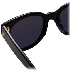 Linda Farrow - 653 C1 D-Frame Sunglasses - Black - Linda Farrow Eyewear - Avvenice