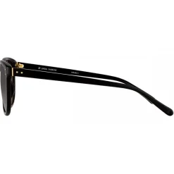 Linda Farrow - 381 C1 D-Frame Sunglasses - Black - Linda Farrow Eyewear - Avvenice