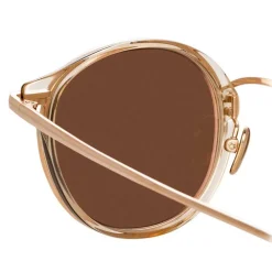 Linda Farrow - 911 C4 D-Frame Sunglasses - Ash - Linda Farrow Eyewear - Avvenice