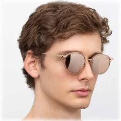 Linda Farrow - 911 C4 D-Frame Sunglasses - Ash - Linda Farrow Eyewear - Avvenice