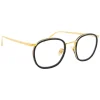 Linda Farrow - 562 C8 Oval Optical Frames - Black - Linda Farrow Eyewear - Avvenice