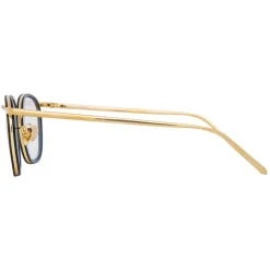 Linda Farrow - 562 C8 Oval Optical Frames - Black - Linda Farrow Eyewear - Avvenice
