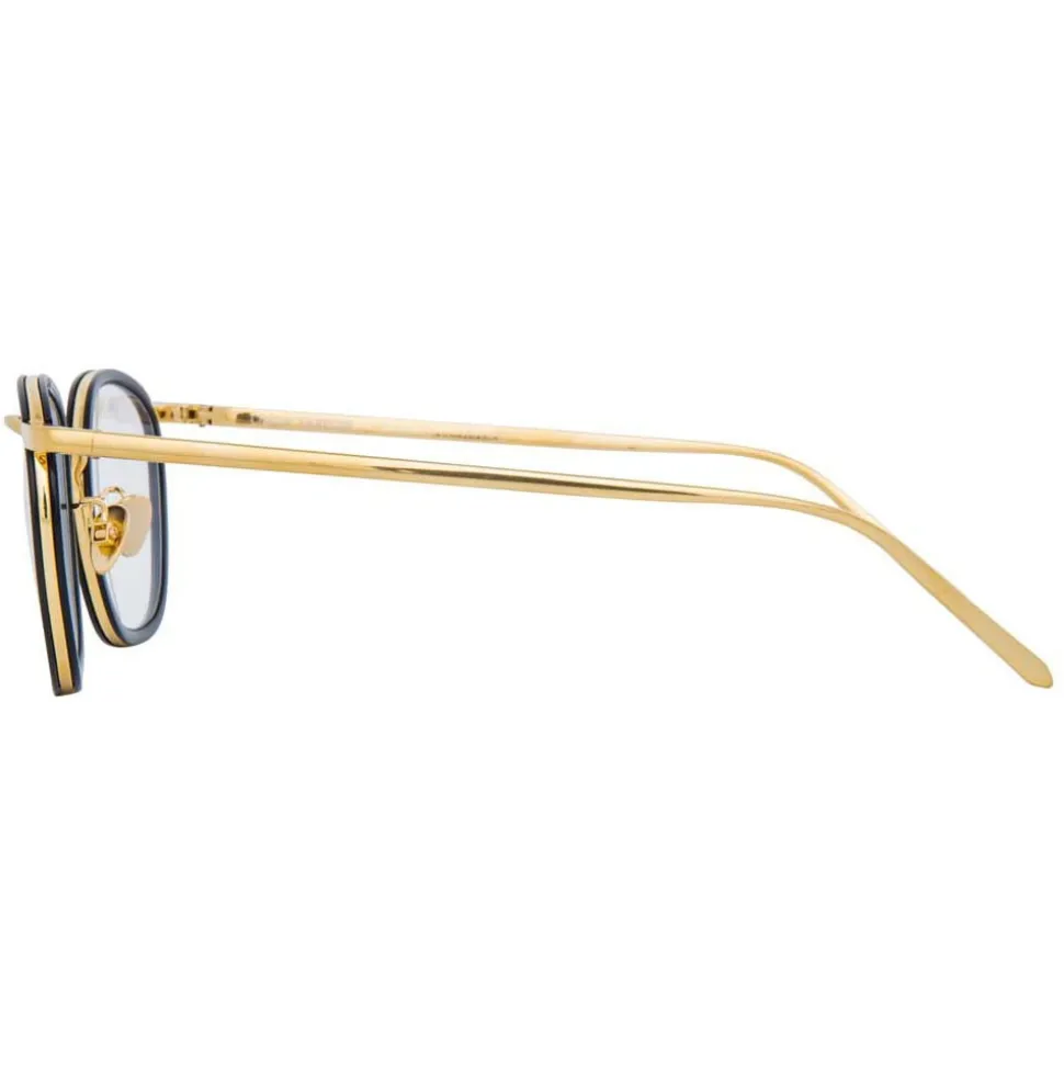 Linda Farrow - 562 C8 Oval Optical Frames - Black - Linda Farrow Eyewear - Avvenice
