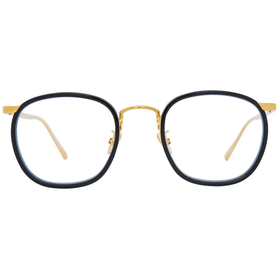 Linda Farrow - 562 C8 Oval Optical Frames - Black - Linda Farrow Eyewear - Avvenice