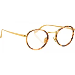 Linda Farrow - 182 C1 Oval Optical Frames - Black - Linda Farrow Eyewear - Avvenice