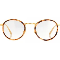 Linda Farrow - 182 C1 Oval Optical Frames - Black - Linda Farrow Eyewear - Avvenice