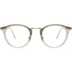 Linda Farrow - 808 C5 Oval Optical Frames - Truffle - Linda Farrow Eyewear - Avvenice