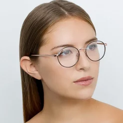 Linda Farrow - 718 C4 Oval Optical Frames - Rose Gold and Tortoiseshell - Linda Farrow Eyewear - Avvenice