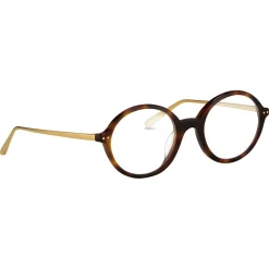 Linda Farrow - 530 C2 Oval Optical Frames - Tortoiseshell - Linda Farrow Eyewear - Avvenice