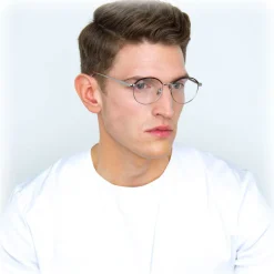 Linda Farrow - 580 C3 Oval Optical Frames - White Gold - Linda Farrow Eyewear - Avvenice