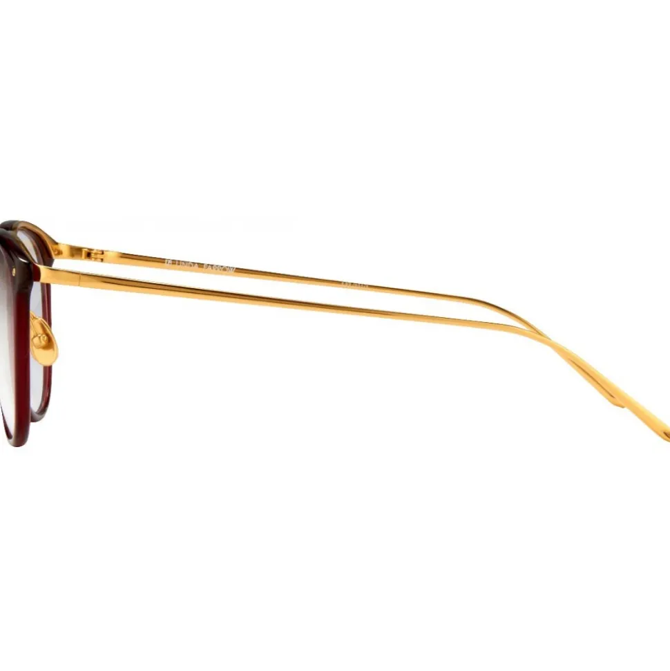 Linda Farrow - 251 C3 Oval Optical Frames - Clear - Linda Farrow Eyewear - Avvenice