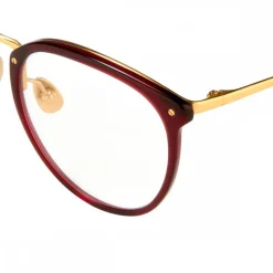 Linda Farrow - 251 C3 Oval Optical Frames - Clear - Linda Farrow Eyewear - Avvenice