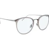 Linda Farrow - 251 C57 Oval Optical Frames - Milky Grey - Linda Farrow Eyewear - Avvenice