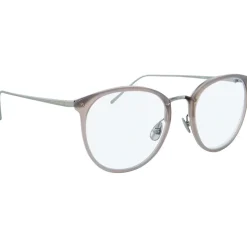 Linda Farrow - 251 C57 Oval Optical Frames - Milky Grey - Linda Farrow Eyewear - Avvenice