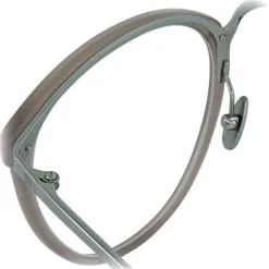 Linda Farrow - 251 C57 Oval Optical Frames - Milky Grey - Linda Farrow Eyewear - Avvenice