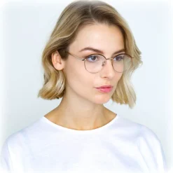Linda Farrow - 580 C4 Oval Optical Frames - Rose Gold - Linda Farrow Eyewear - Avvenice