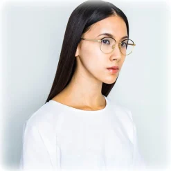 Linda Farrow - 580 C1 Oval Optical Frames - Gold - Linda Farrow Eyewear - Avvenice