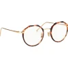 Linda Farrow - 367 C3 Oval Optical Frames - Ash - Linda Farrow Eyewear - Avvenice