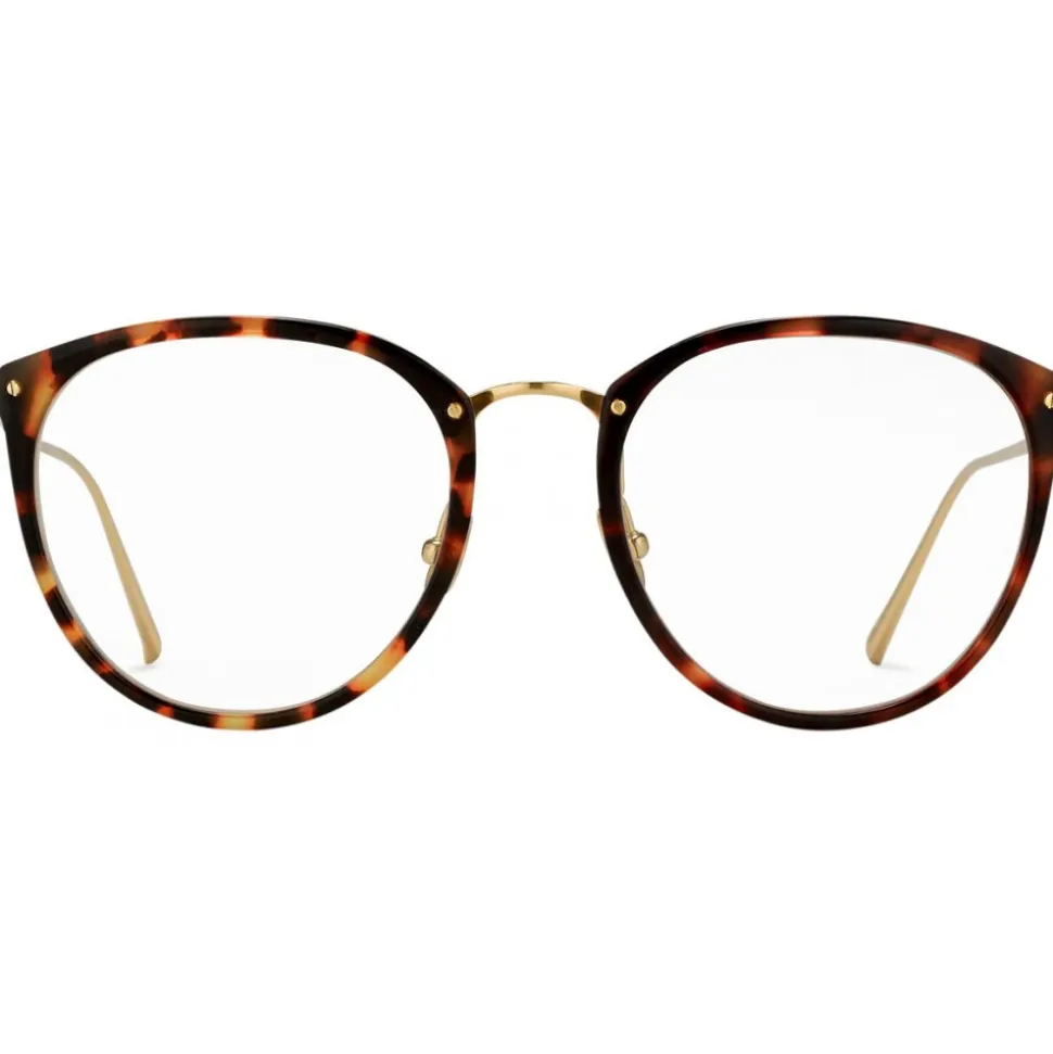 Linda Farrow - 251 C15 Oval Optical Frames - Truffle - Linda Farrow Eyewear - Avvenice