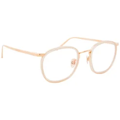 Linda Farrow - 562 C9 Oval Optical Frames - Clear - Linda Farrow Eyewear - Avvenice