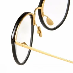 Linda Farrow - 251 C1 Oval Optical Frames - Nero - Linda Farrow Eyewear - Avvenice