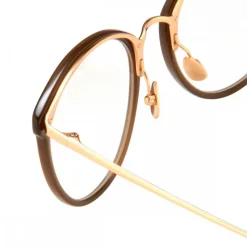 Linda Farrow - 251 C6 Oval Optical Frames - Clear - Linda Farrow Eyewear - Avvenice