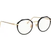 Linda Farrow - 367 C1 Oval Optical Frames - Ash - Linda Farrow Eyewear - Avvenice