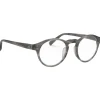 Linda Farrow - 356 C3 Oval Optical Frames - Grey Mist - Linda Farrow Eyewear - Avvenice
