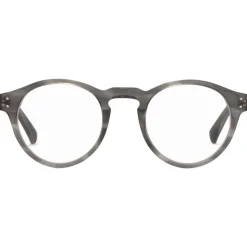 Linda Farrow - 356 C3 Oval Optical Frames - Grey Mist - Linda Farrow Eyewear - Avvenice