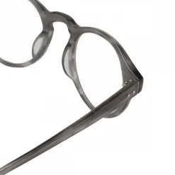 Linda Farrow - 356 C3 Oval Optical Frames - Grey Mist - Linda Farrow Eyewear - Avvenice