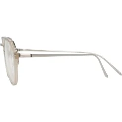 Linda Farrow - 717 C9 Oval Optical Frames - Truffle - Linda Farrow Eyewear - Avvenice