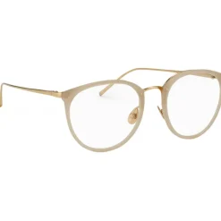 Linda Farrow - 251 C19 Oval Optical Frames - Clear - Linda Farrow Eyewear - Avvenice